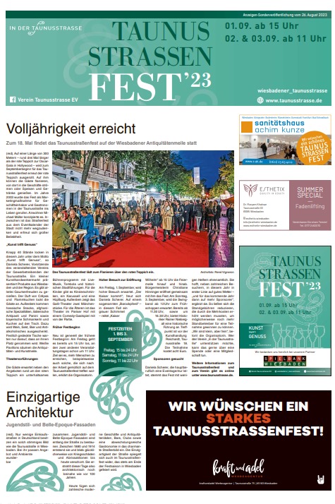 Zeitungsausschnitt Wiesbadener Kurier